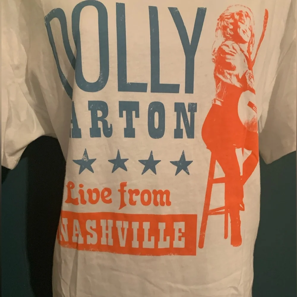 GAP Dolly Parton Nashville White Tee - Picture 3 of 5